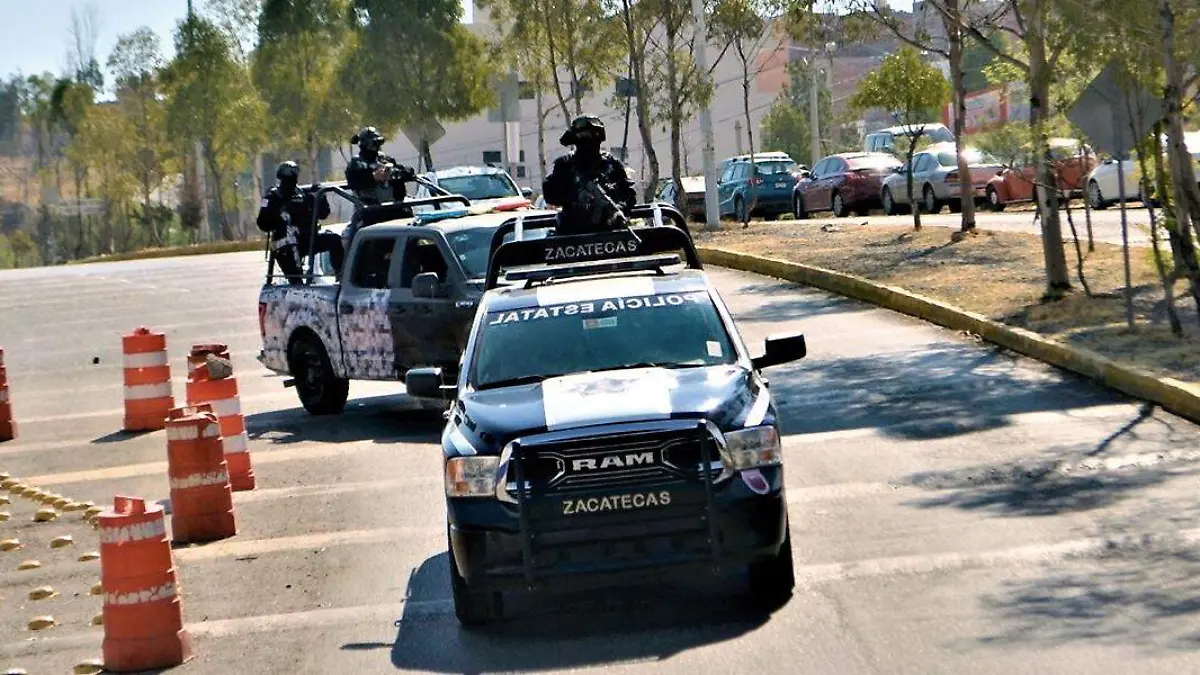 Elementos de la Policía Estatal